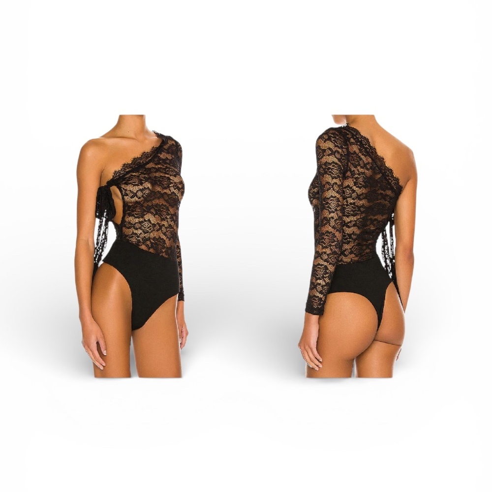 More to Come Tanya One Sleeve Bodysuit